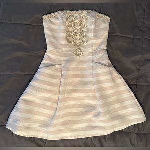 Strapless Lilly Pulitzer dress, size 0.